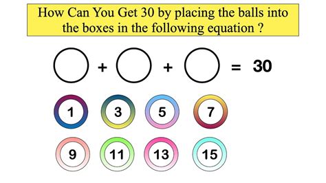 3 odd numbers that add up to 30|Sum of 3 odd numbers equal to 30 .